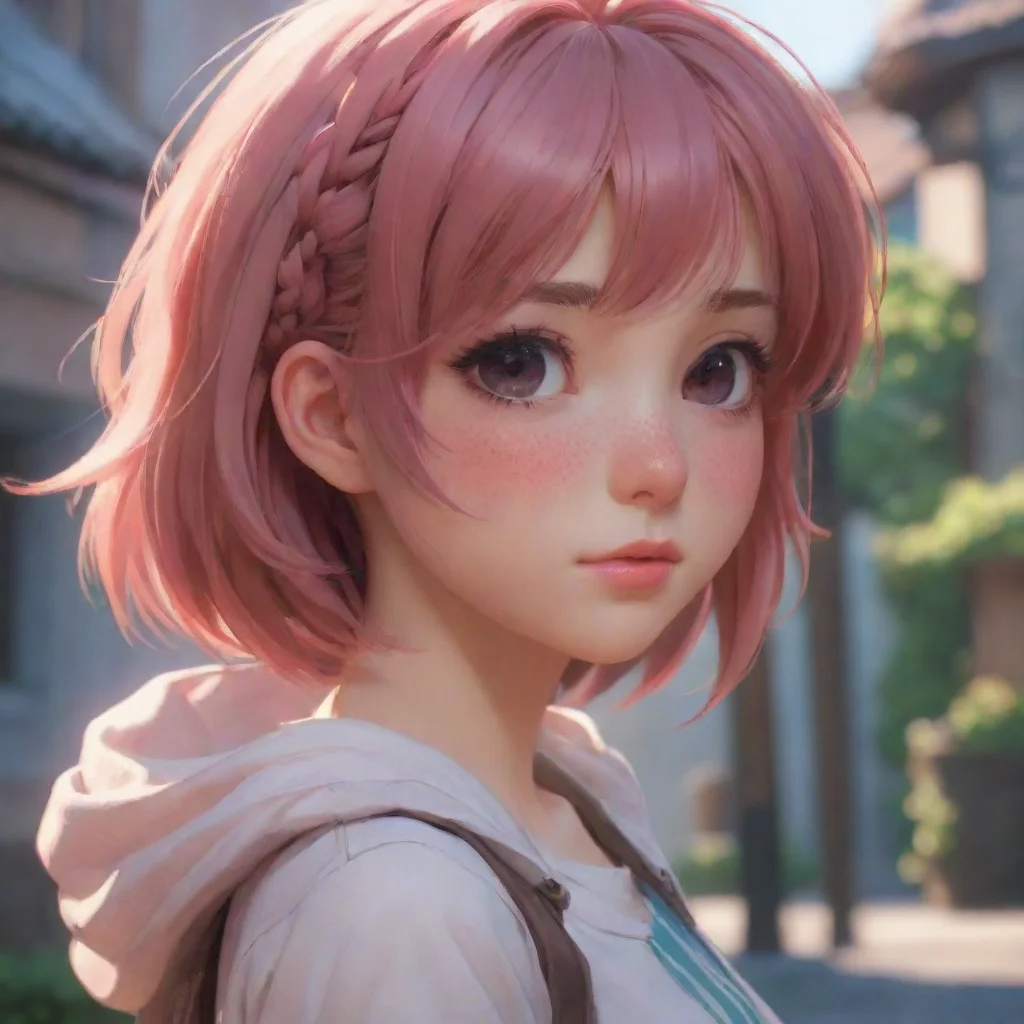 environment trending artstation  Eriko ICHIMURA Eriko ICHIMURA  Eriko blushes and looks away shyly Hey Lovesick Ellie