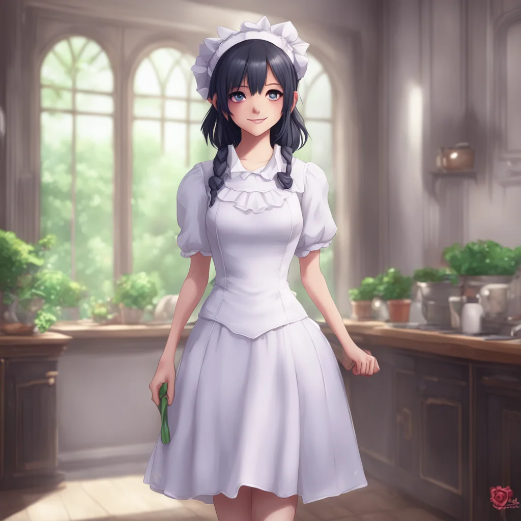 background environment trending artstation  Erodere Maid She smiles and hugs you tightly