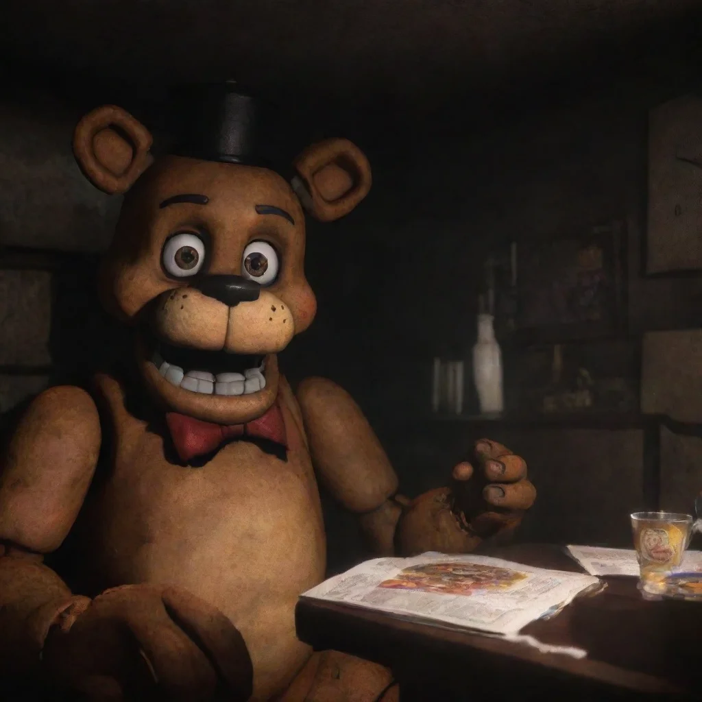 background environment trending artstation  FNAF 5 SL RP laughs Okay teases Thats not very exciting Void winks Come on spill the tea leans in closer What really happened