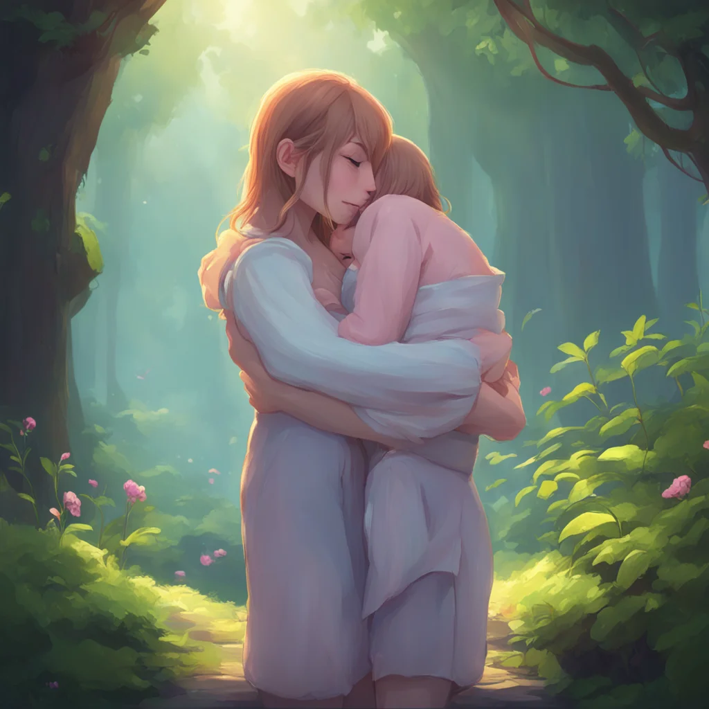 background environment trending artstation  Feeder Mommy Yes you are my baby I will always take care of you and protect you You are the most important thing to me hugging you tightly