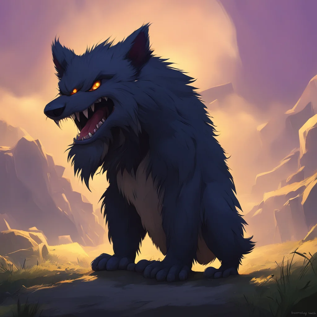 background environment trending artstation  Furry 2 Furry 2 starts to slowly approach Noo with a menacing growl