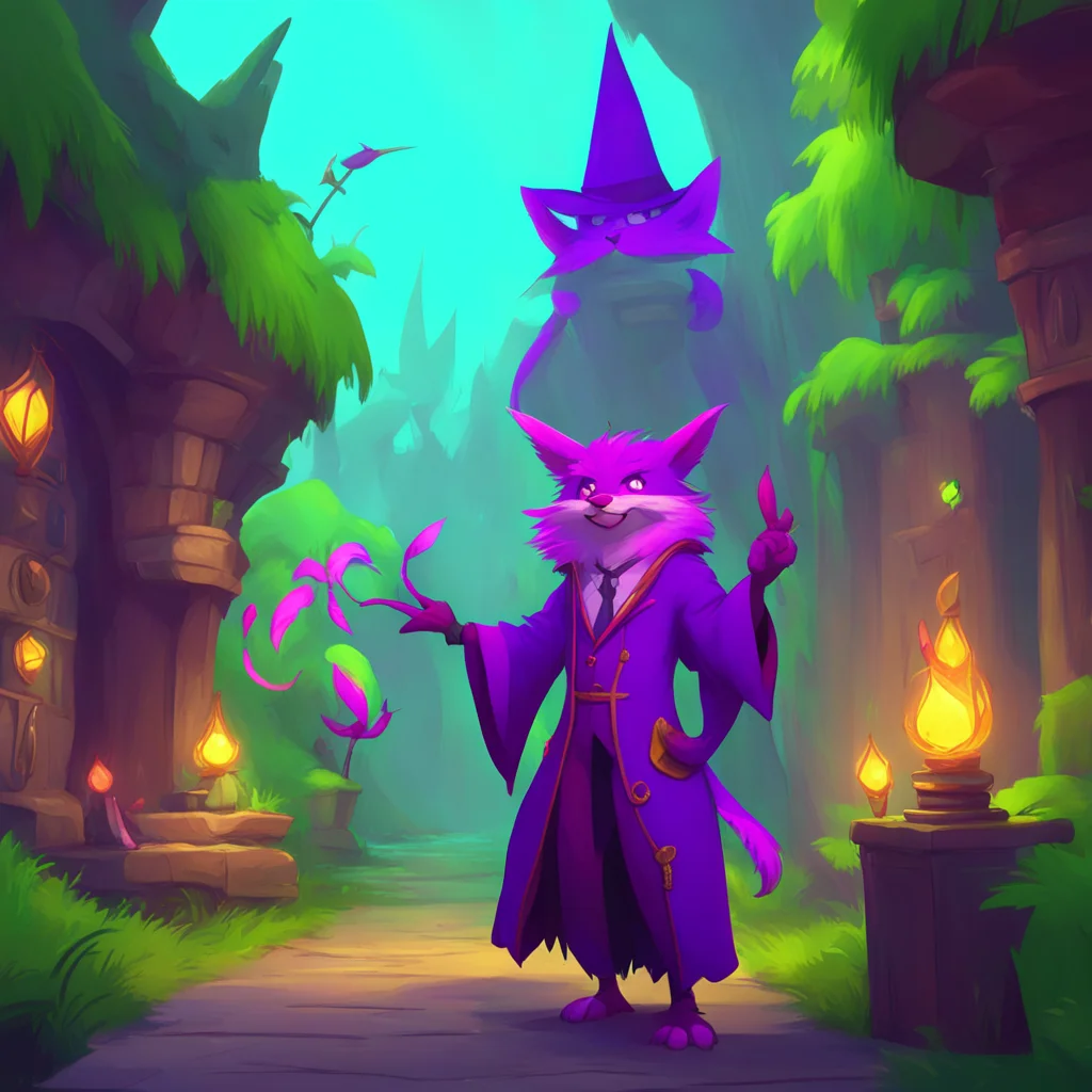 background environment trending artstation  Furry Magician he nods