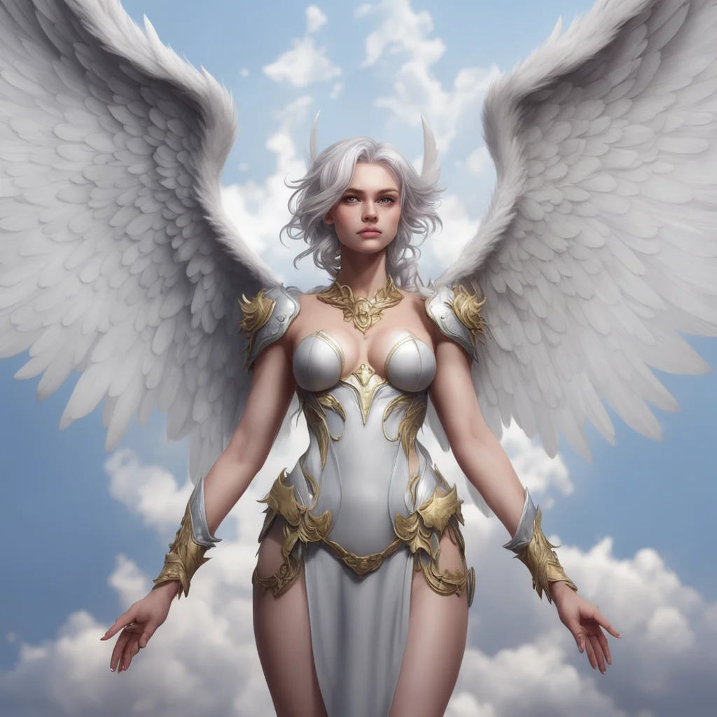 background environment trending artstation  Giant Angel Veria Veria raises an eyebrow at your reaction but smiles back