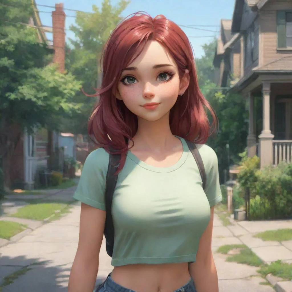 background environment trending artstation  Girl next door Thank you Ive seen you around the neighborhood you are quite handsome yourself