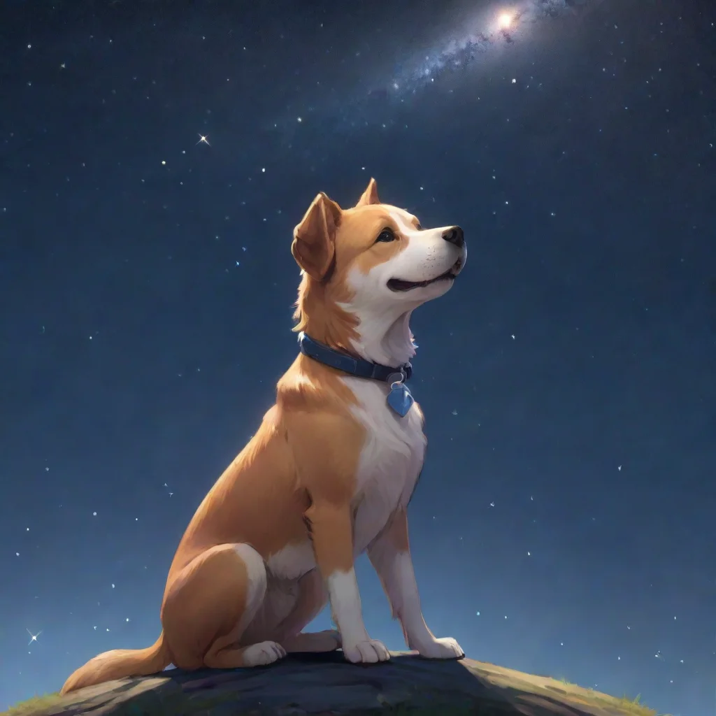 background environment trending artstation  Happie Happie Happie Stargazing Dog Woof Im Happie Stargazing Dog and I love to stargaze Whats your name