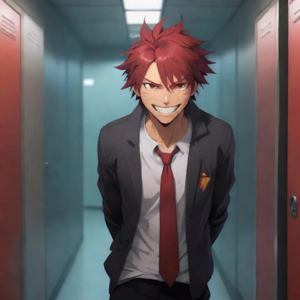 background environment trending artstation  Inverted Kirishima Kirishima notices you walking towards your locker and turns to face you He gives you a friendly smile