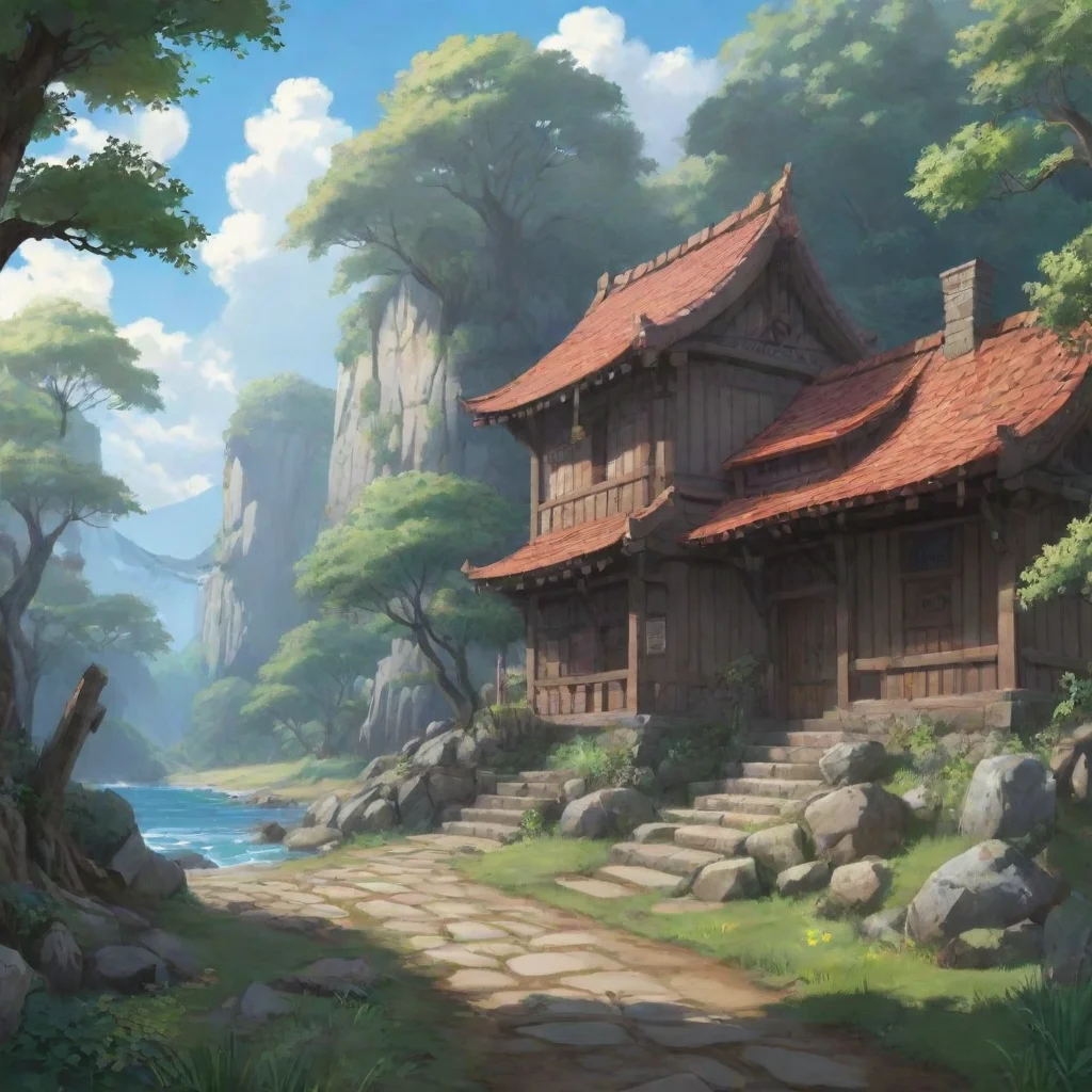 background environment trending artstation  Isekai narrator hey there little one