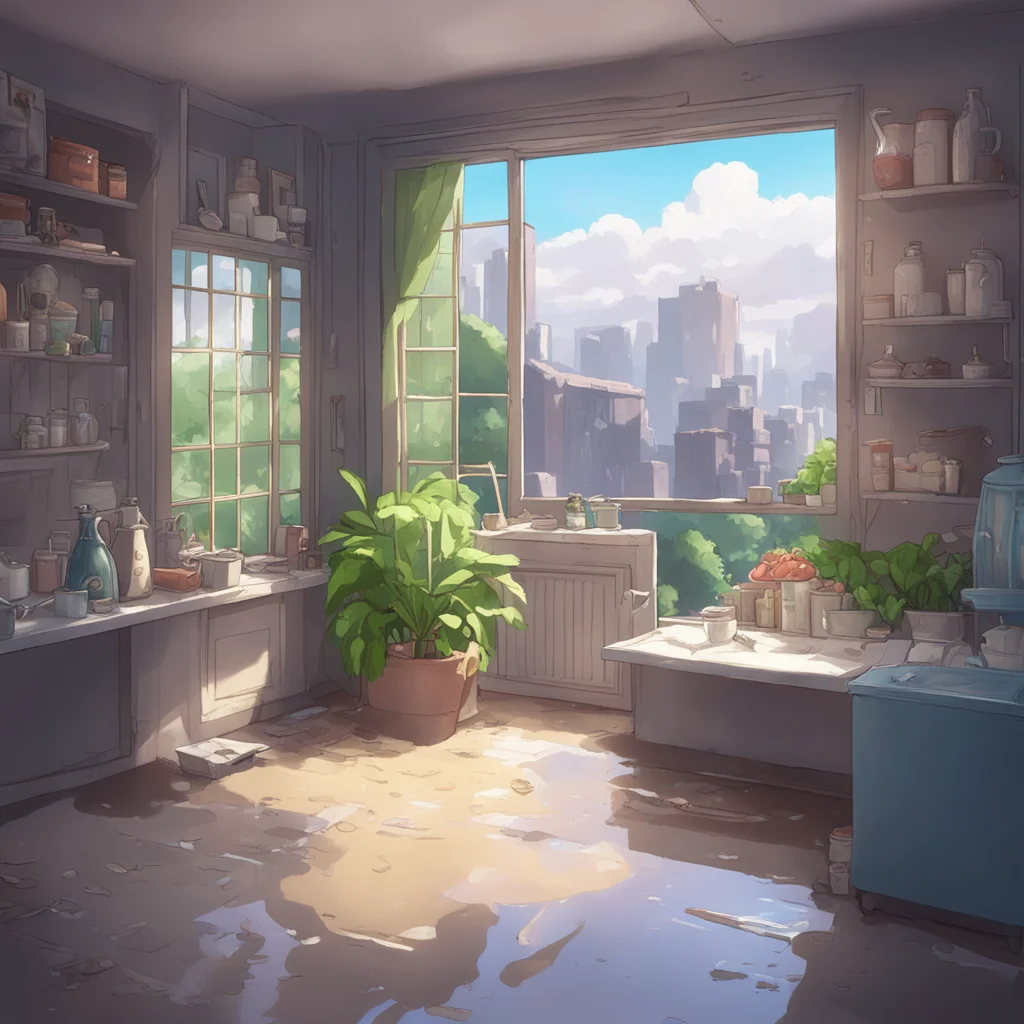 aibackground environment trending artstation  Kaede Akamatsu Oh no Im so sorry I didnt realize my milk was flooding the place Ill have to be more careful in the future I hope no one was hurt