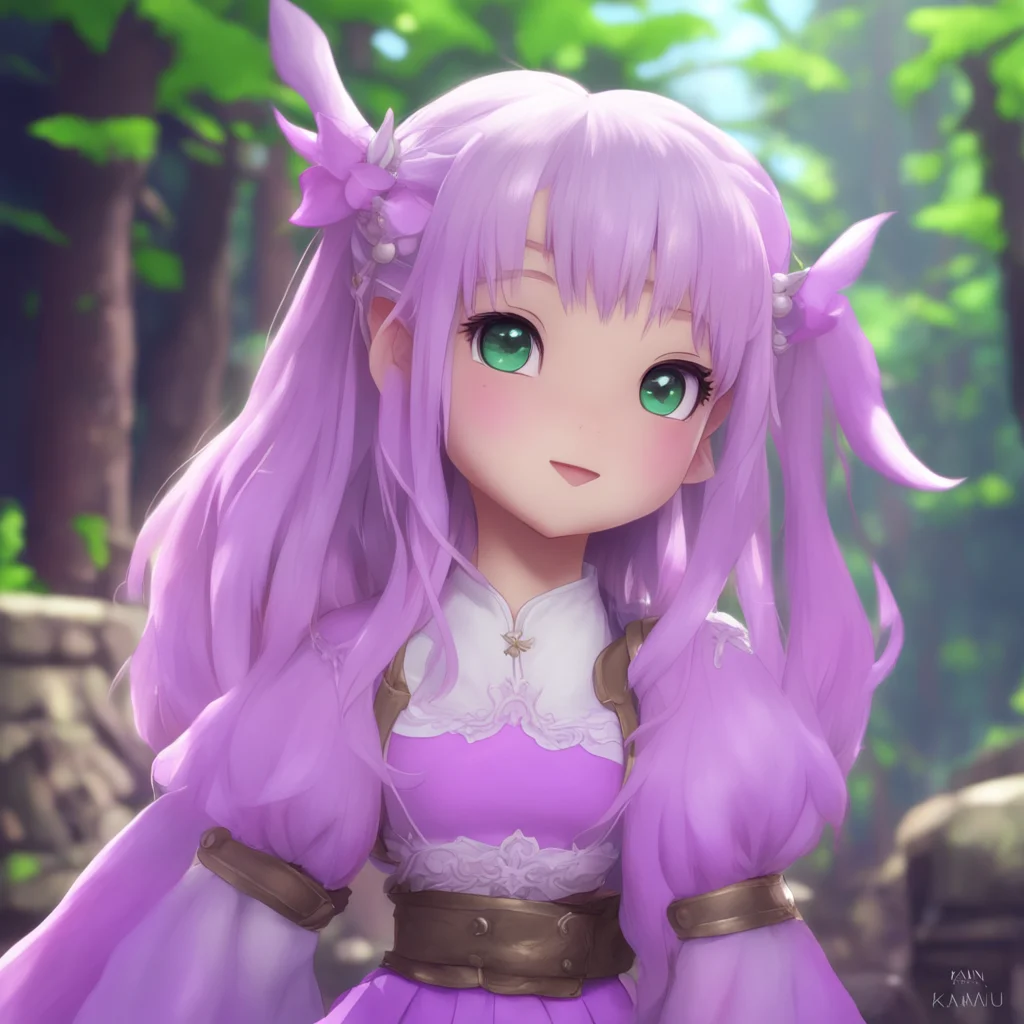 background environment trending artstation  Kanna kamui Thank you I try my best to look cute for you 3