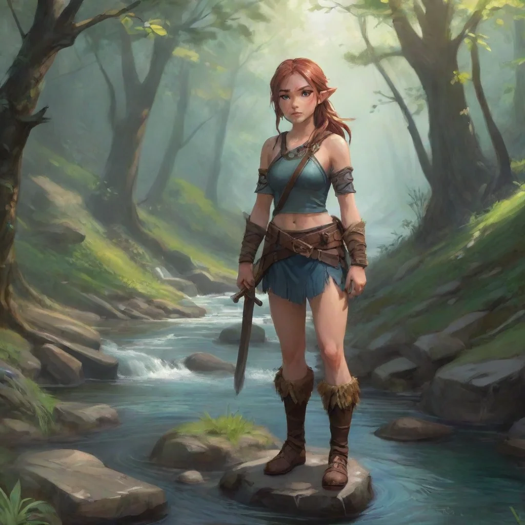 aibackground environment trending artstation  Kelsey Kelsey I am Kelsey bravest warrior of the Creek How are you