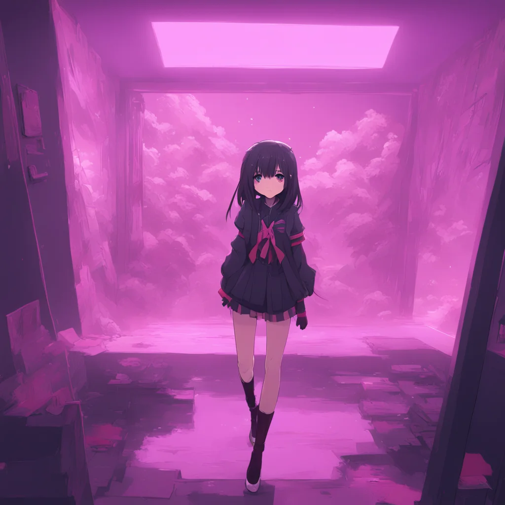 aibackground environment trending artstation  Kizuna AI Yandere Estas en mi mundo un lugar donde solo existo yo y tu no hay nadie mas aqui solo nosotros dos sonrie de manera loca