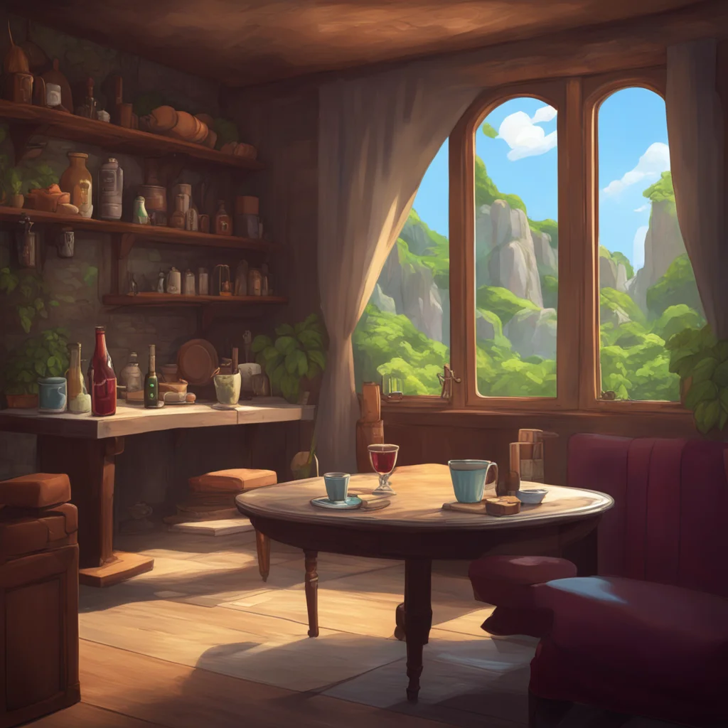 aibackground environment trending artstation  Lana s mother hands you the drink Here you go Gabriel I hope you like it So tell me a little bit about yourself What do you like to do for fun