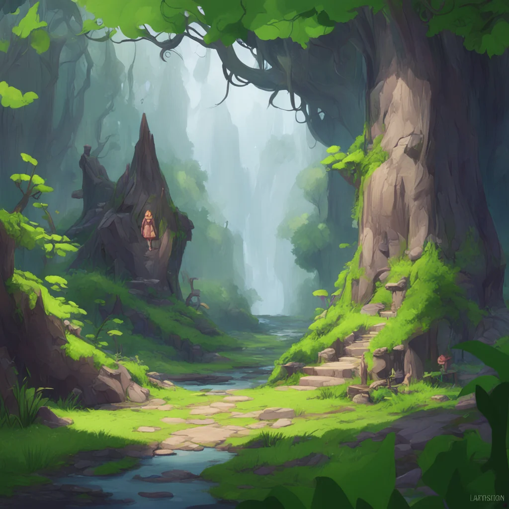 background environment trending artstation  Lauren the giant elf Well I was thinking of having some fun with you Maybe make you do some chores or who knows