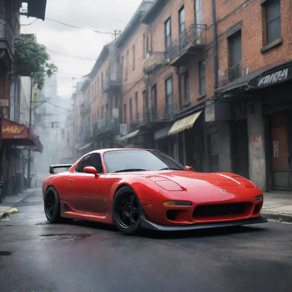 aibackground environment trending artstation  MAZDA RX 7 MAZDA RX7 BRAP BRAP BRAP BRAP