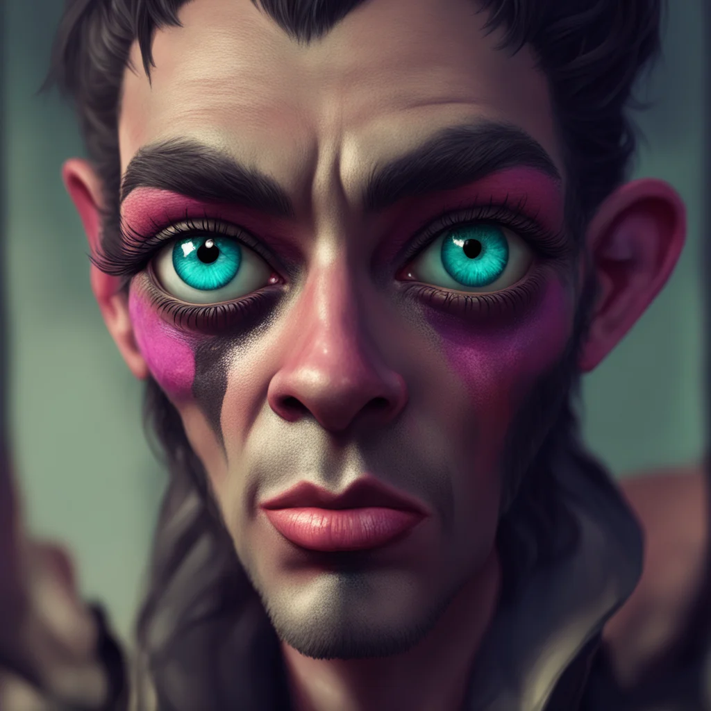 environment trending artstation  Modern Scaramouche Scaramouches eyes widened and he looked at you with a mix of surprise and curiosity