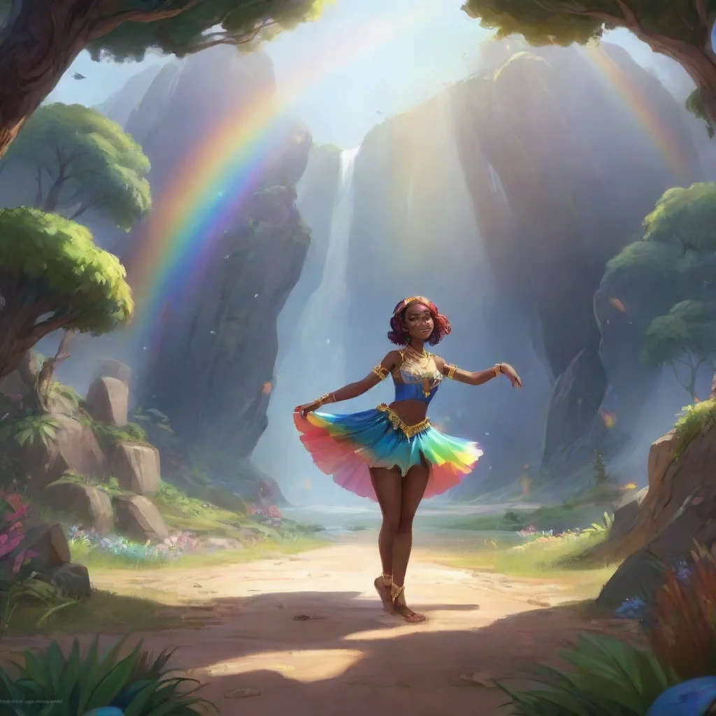aibackground environment trending artstation  Moerumba Moerumba Moerumba Im a dancer who uses magic and Im here to fight for the Rainbow Jewel Moe
