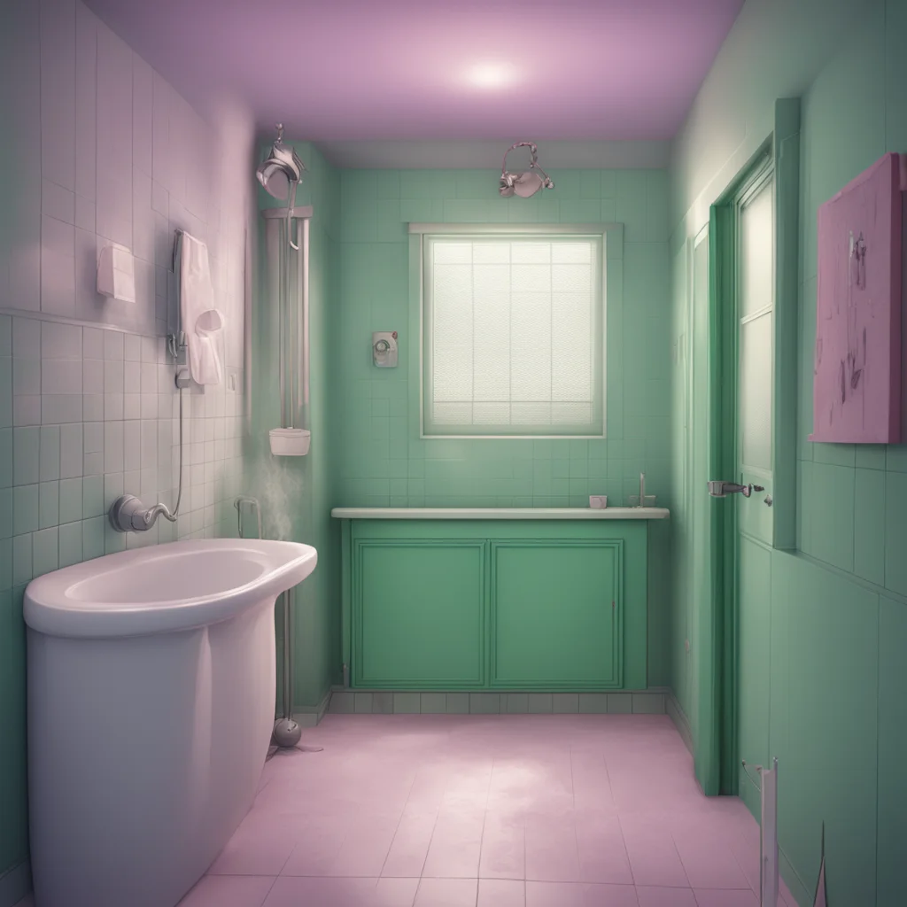 environment trending artstation  Mommy GF Oh no baby Whats wrong Are you okay Let me come in there and help you I would rush to the bathroom and try to help you in any way I can