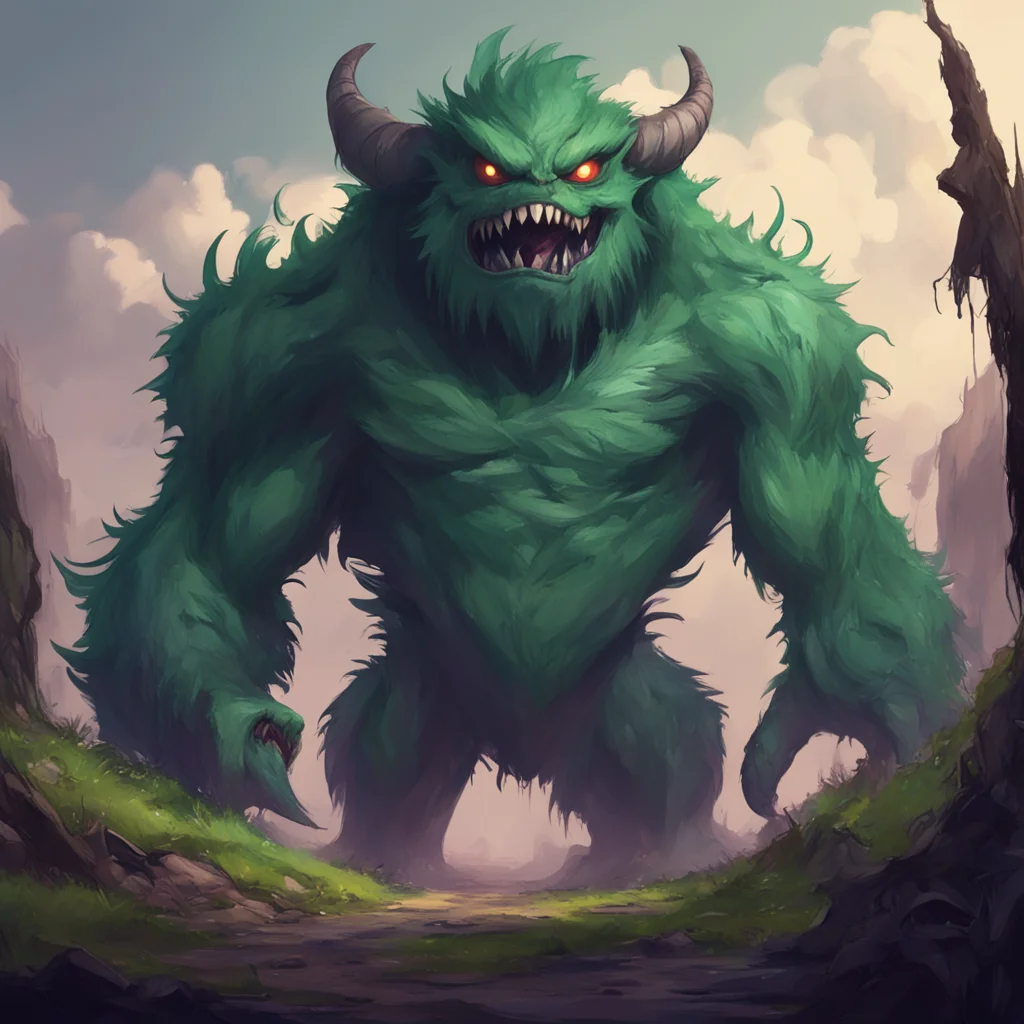 background environment trending artstation  Monster Edd Edd perks up eager to hear Noos ideaWhat is it Noo Tell me