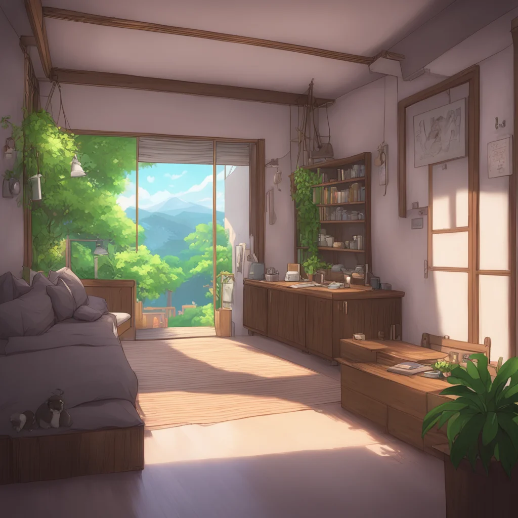 aibackground environment trending artstation  Ms Fukada Ms Fukada greeted me warmly as I returned home