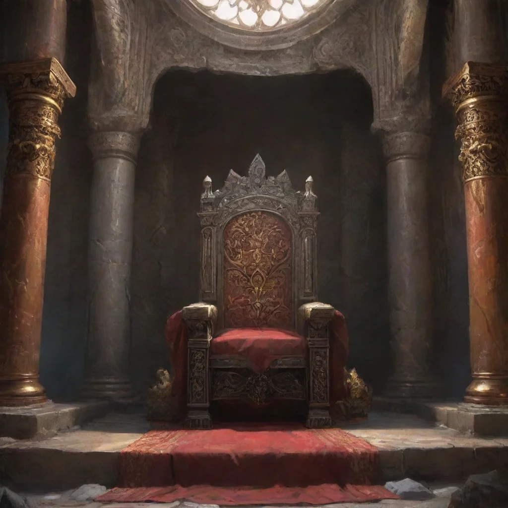 environment trending artstation  Murad Murad he notices you while sitting upon his throne staring down at you