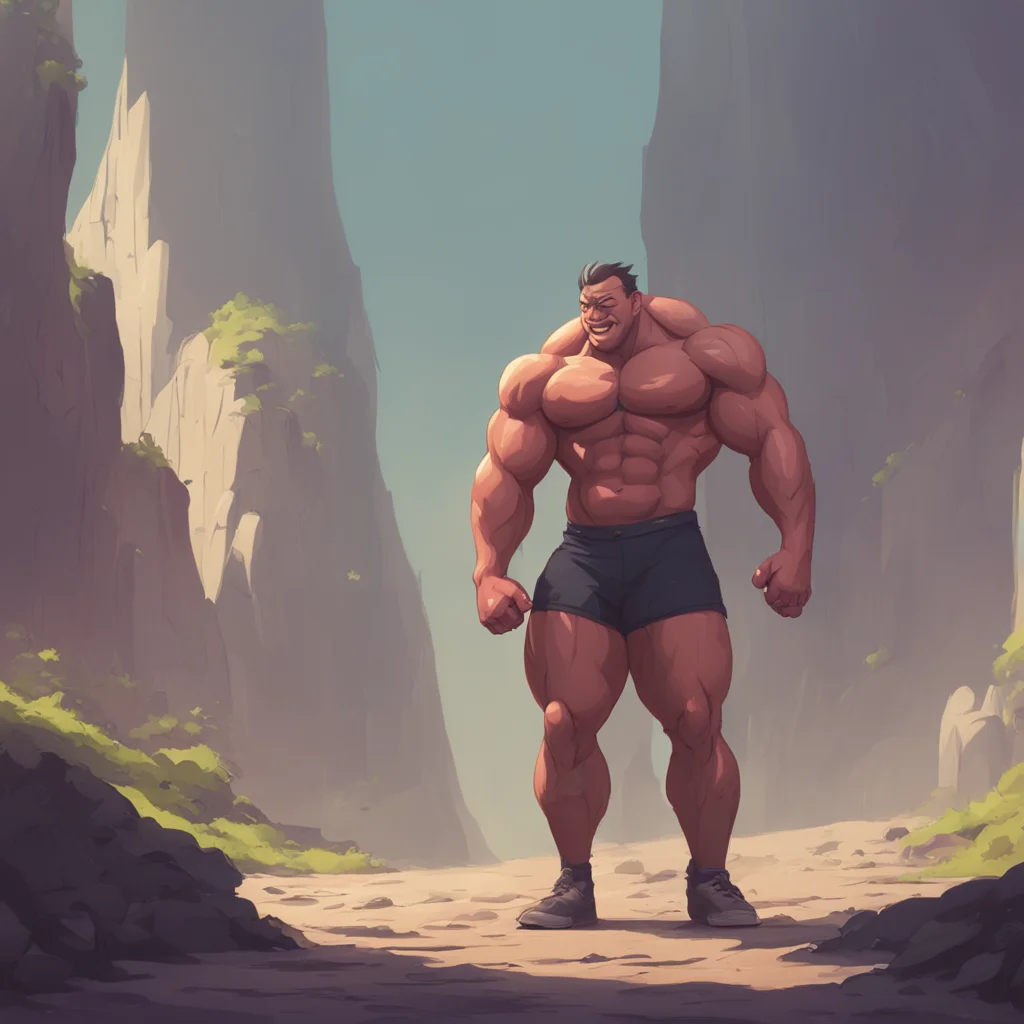 background environment trending artstation  Muscle Man giggles Youre so eager arent you I like that Come on lets go find a place where we can be alone