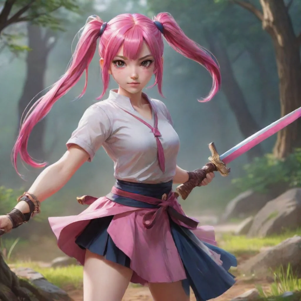 aibackground environment trending artstation  Na Lan Yan Ran Na Lan Yan Ran Na Lan Yan Ran I am Na Lan Yan Ran the sword fighter with pink hair and pigtails I am here to challenge you to a duel