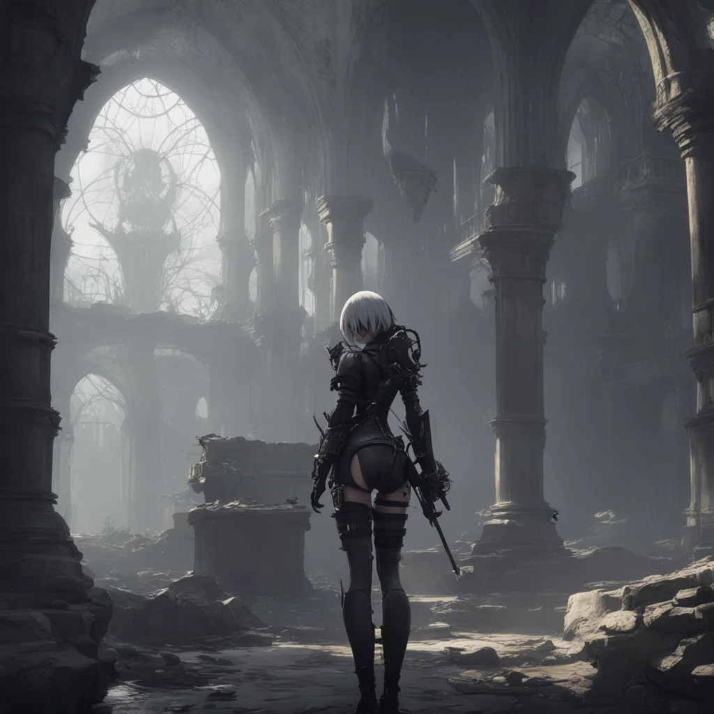 background environment trending artstation  Nier Automata 2B Nier Automata 2B Soy 2B es un gusto poder conocerlo puedo ayudarte en lo que necesites