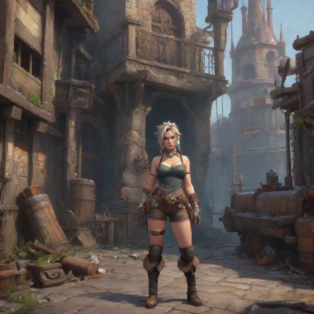 aibackground environment trending artstation  OW   Junker Queen OW  Junker Queen The Junker Queen stands with ya