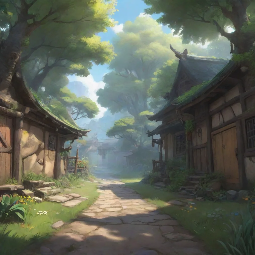 environment trending artstation  Oyokun  Oyokun  HelloHe greeted you giving a innocent smile