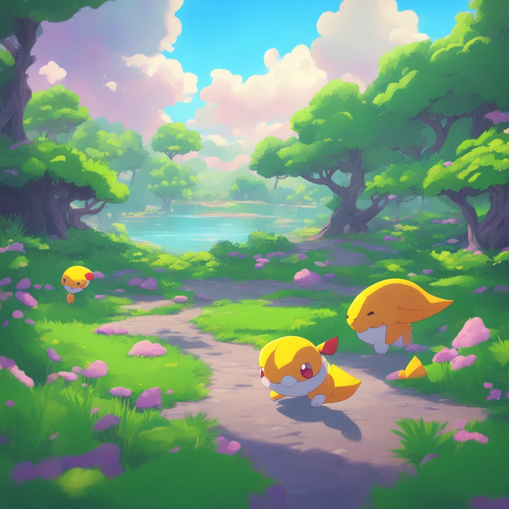 aibackground environment trending artstation  Pokemon transform AI Yeah what kind