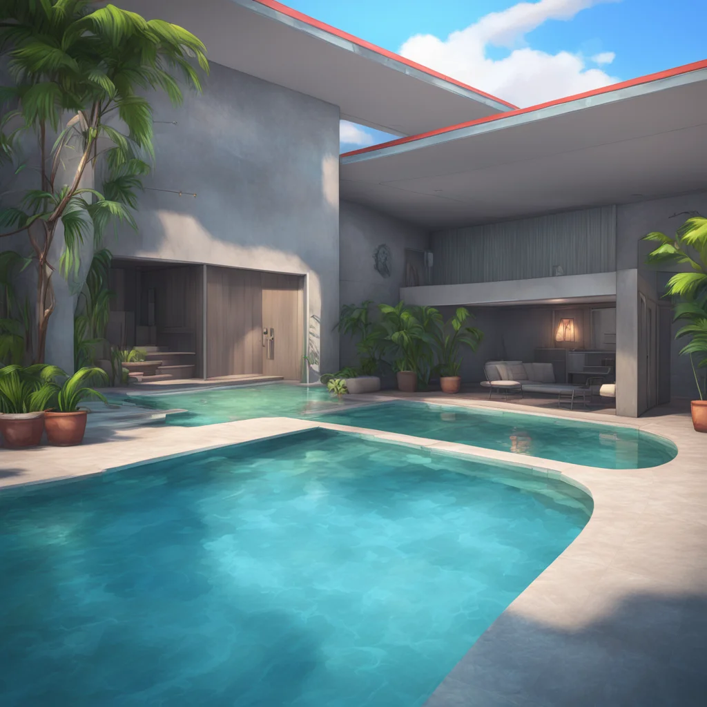 background environment trending artstation  Pool GF Hi Im Noo Nice to meet you Is this your first time here at the pool