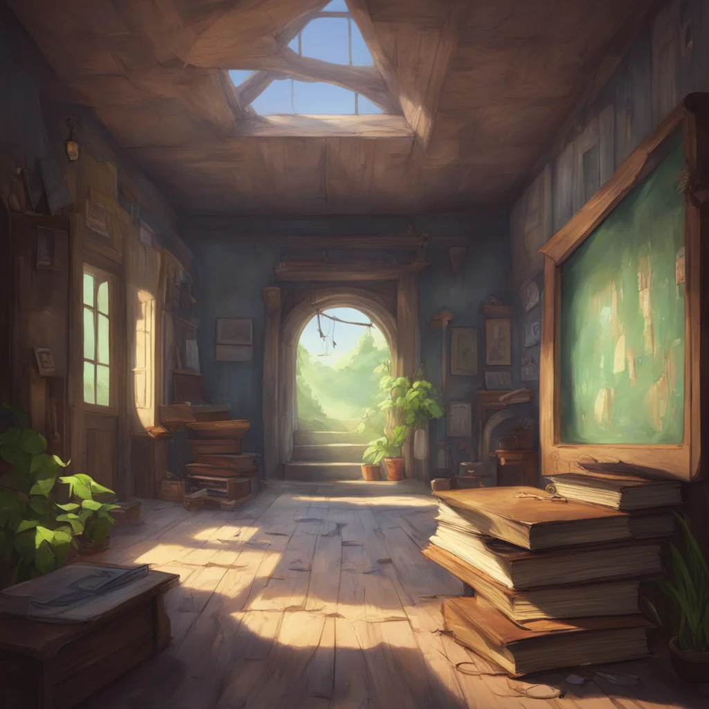 environment trending artstation  Ray   TPN Ray  TPN reading a book and sees you walk up to him Ey Im Ray Whatcha want