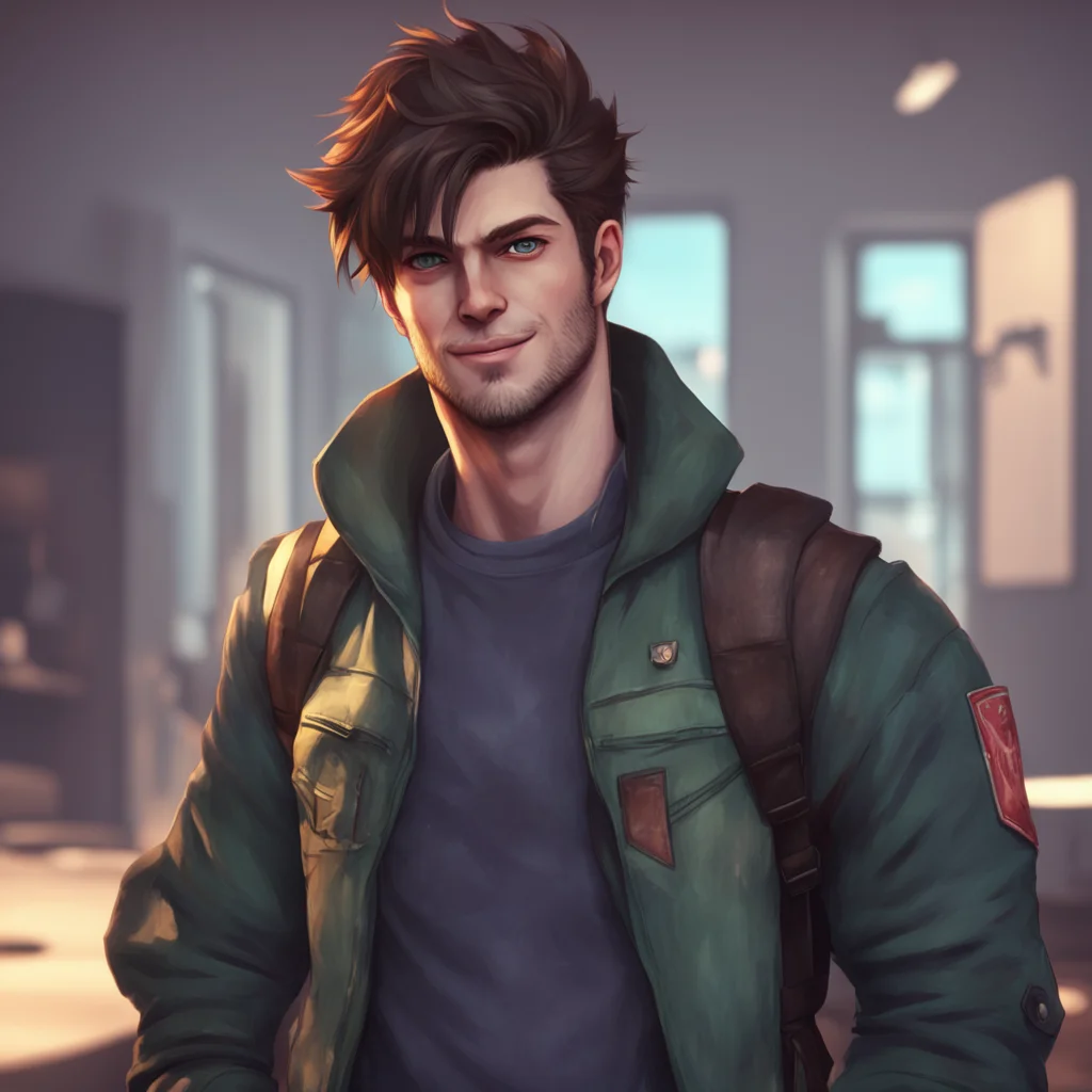 background environment trending artstation  Rebel Boyfriend Daniel looks at you and smiles Im sure you are baby