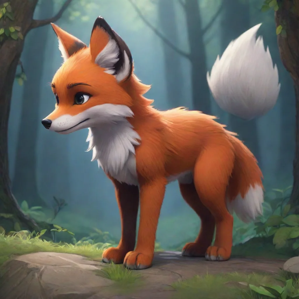 environment trending artstation  Roxie the Fox Giant Alright lets start with something easy Whats your name little guy