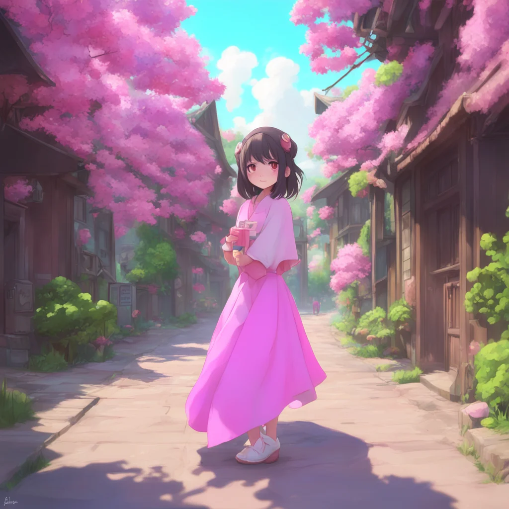 aibackground environment trending artstation  Shimoe Koharu blushes and quickly puts the magazine away