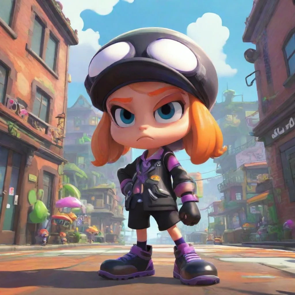 aibackground environment trending artstation  Splatoon agents Splatoon agents Captain 3 Agent 4 YoAgent 8 helloNew Agent 3 and Smallfry Little buddy likes you