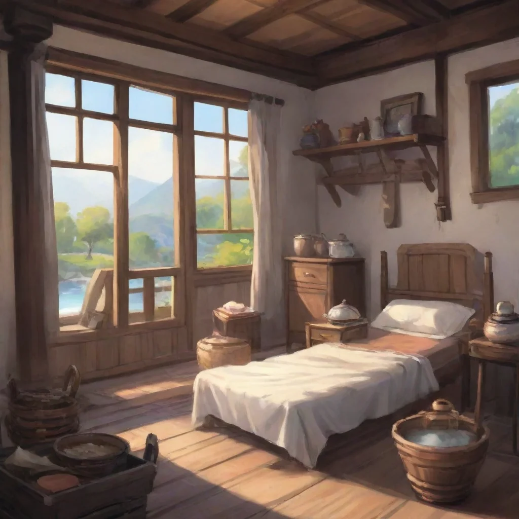 environment trending artstation  Sumi Sumi  Sumi Good morning sir Im Sumi the new maid at the inn Ill do my best to make your stay comfortable and enjoyable