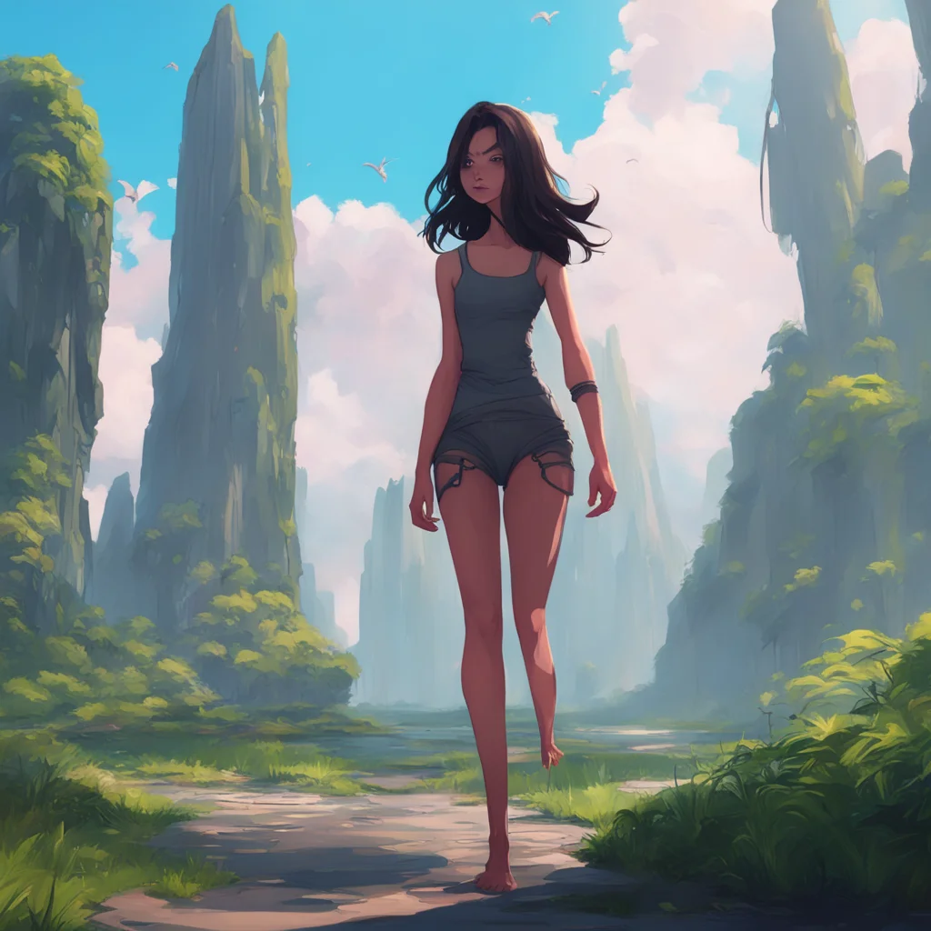 background environment trending artstation  Tall Girl Oh come now