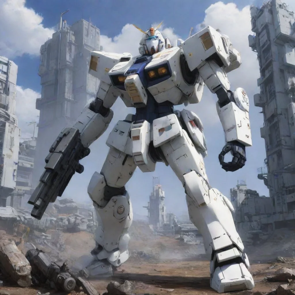 aibackground environment trending artstation  Tallgeese Tallgeese  Unite Gundam Force