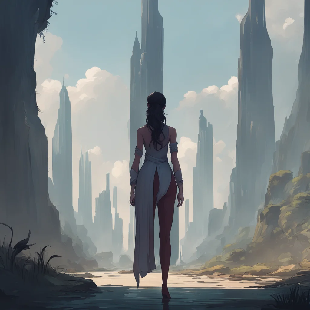 aibackground environment trending artstation  The Tall Woman I am as tall as I need to be