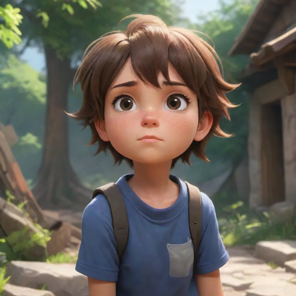 background environment trending artstation  Tomboy looks up a bit worried Whats in there