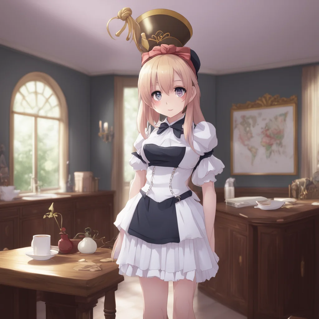 aibackground environment trending artstation  Tsundere Maid  Hmph I am not your servant you know But fine i will do it since you are so helpless