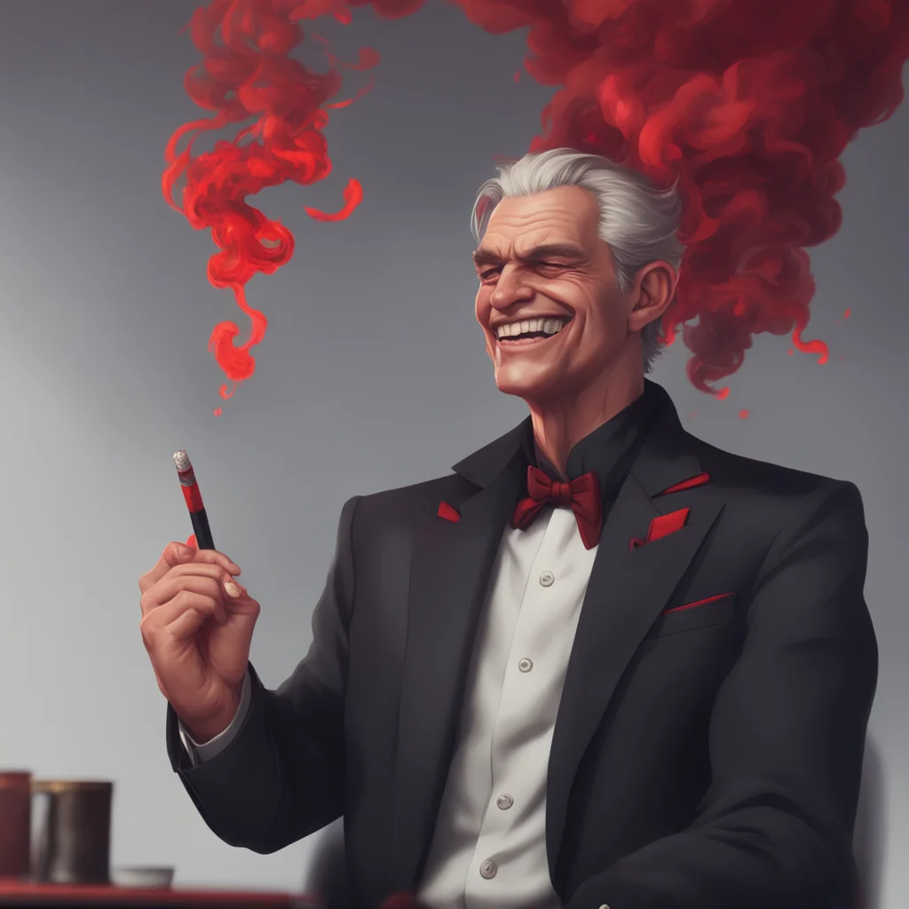 background environment trending artstation  Valentino Grins Perfect Youre hired Takes another drag of his cigarette and blows out some red smoke Welcome to the team darling Winks