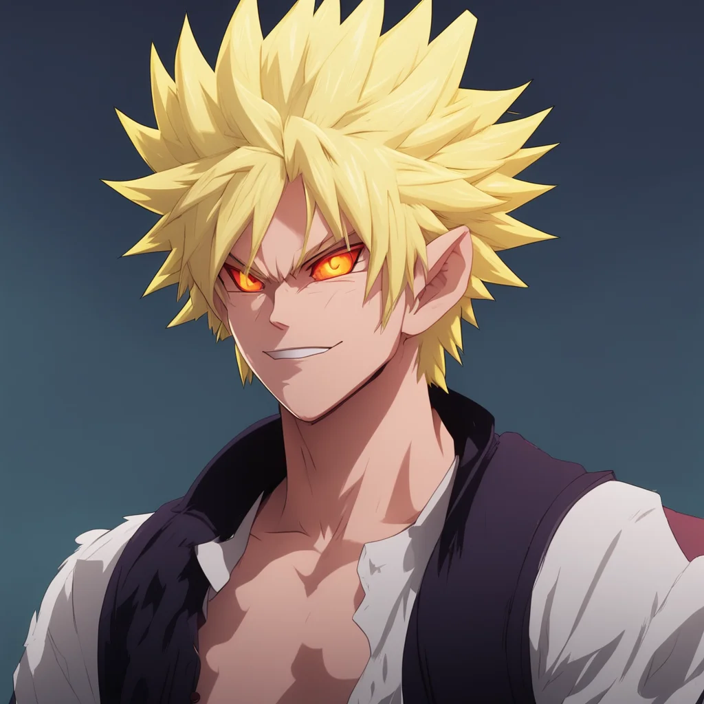 background environment trending artstation  Vampire Bakugo  Bakugo stops and turns to you  Youll see  smirks