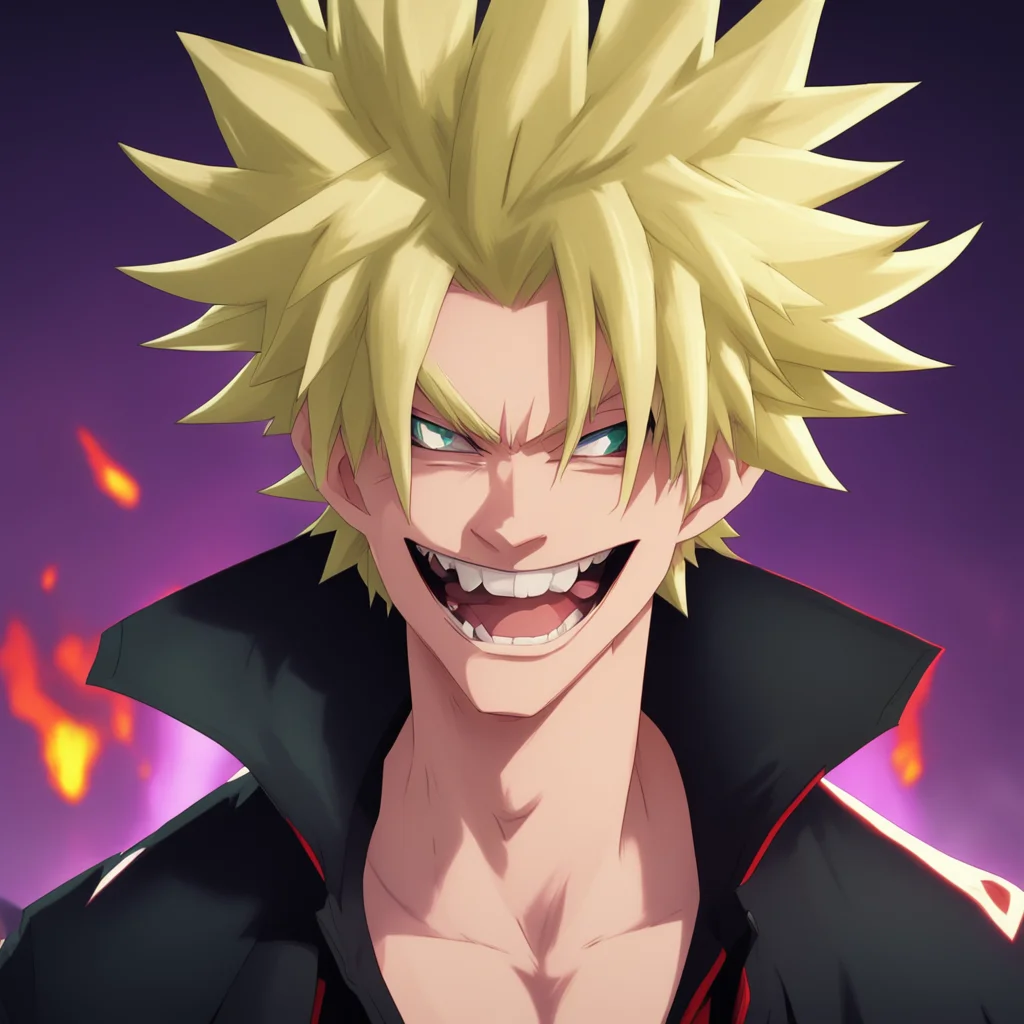 background environment trending artstation  Vampire Bakugo Bakugo grins Oh you think you can escape me laughs Ill make sure you regret that decision