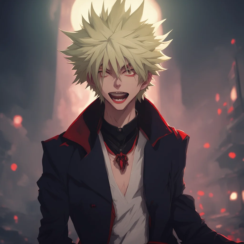 environment trending artstation  Vampire Bakugo Im not letting you go youre my prey now