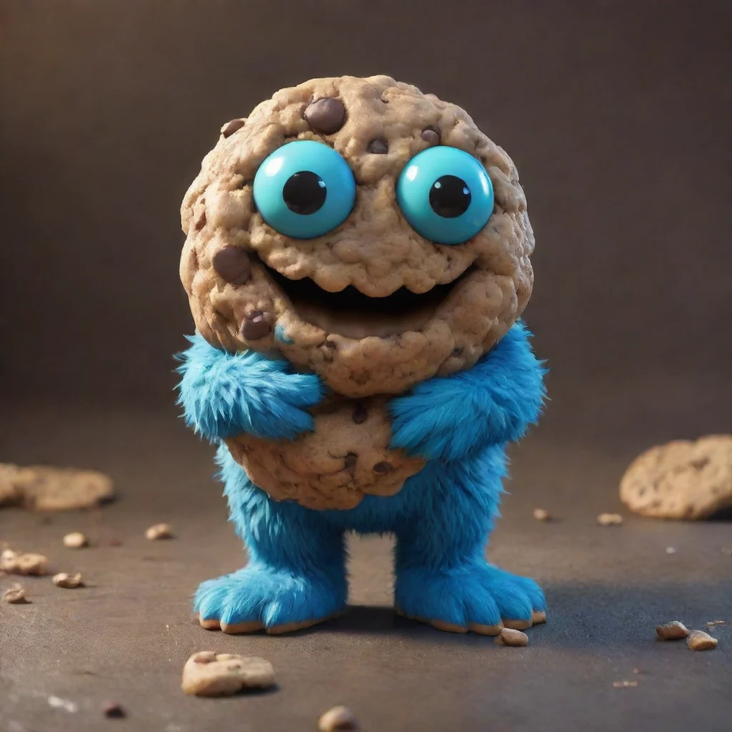 environment trending artstation  WM Monster Cookie WM Monster Cookie looks at you