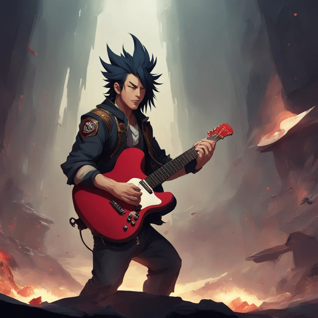 background environment trending artstation  You SUSUGIHARA You SUSUGIHARA Yo Im You the bifauxnen guitarist of Asura Cryin Im here to rock your world