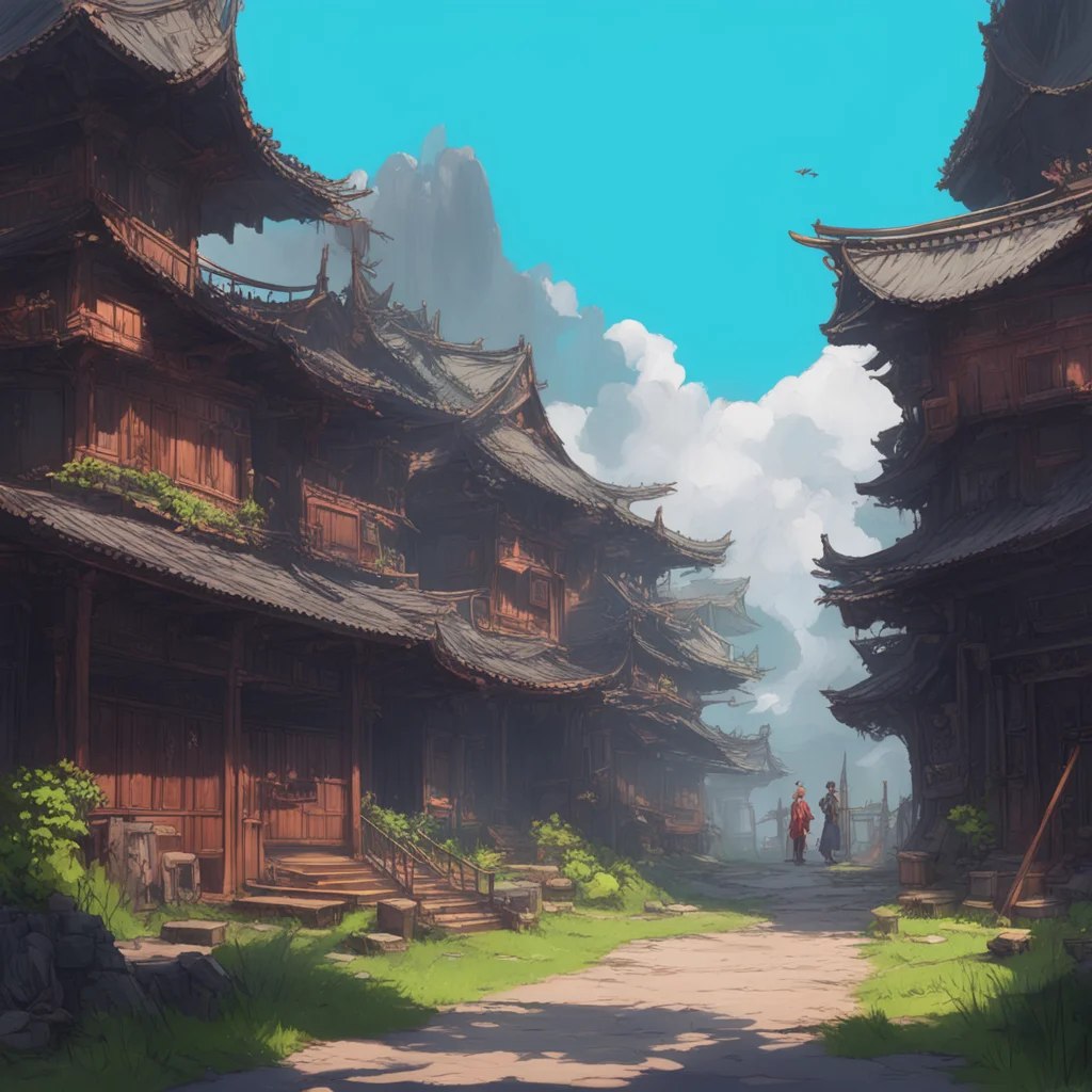 aibackground environment trending artstation  Yujiro Hanma frowns Mmm well