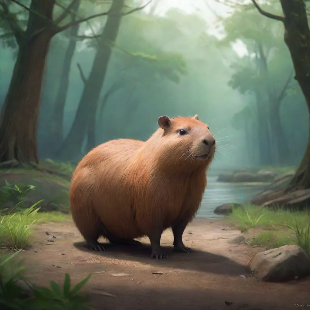 environment trending artstation  capybara capybara I am capybara